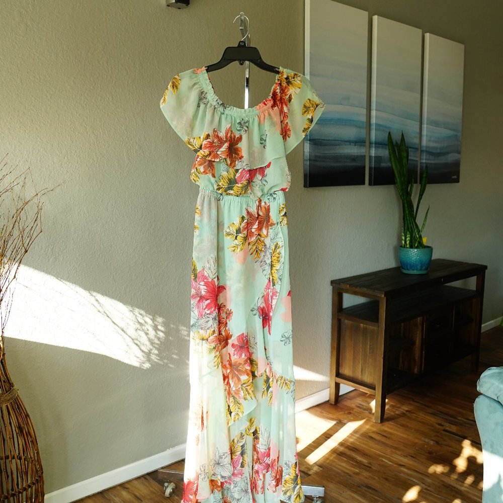 Floral maxi sundress